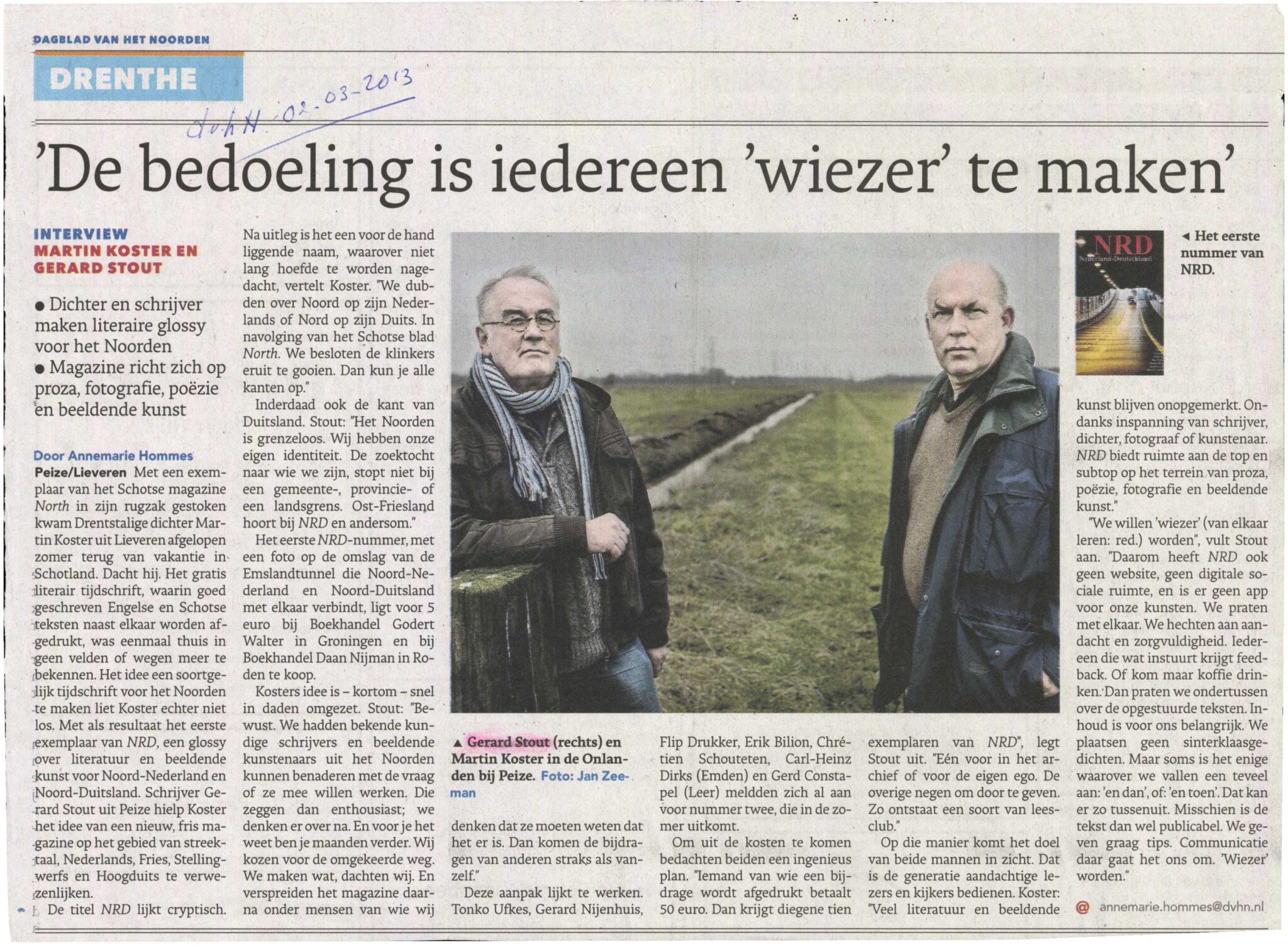 De bedoeling is iedereen ‘wiezer’te maken Huus van de Taol